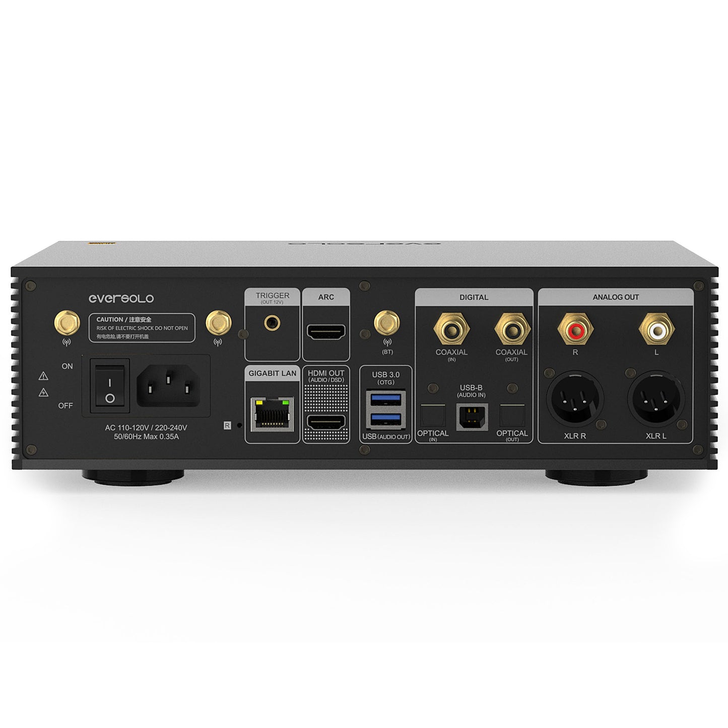 EverSolo DMP-A6 Gen 2 Master Edition Digital Media Player Streamer - schwarz