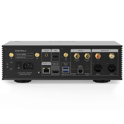 EverSolo DMP-A6 Gen 2 Master Edition Digital Media Player Streamer - schwarz