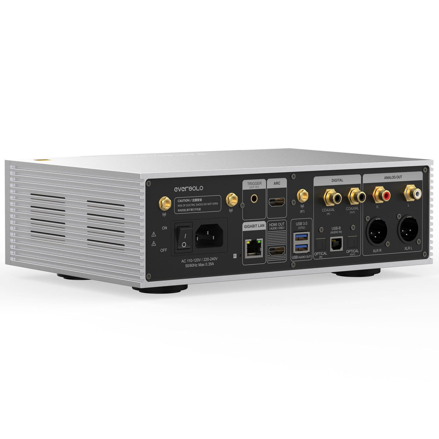 EverSolo DMP-A6 Gen 2 Master Edition Digital Media Player Streamer - silber