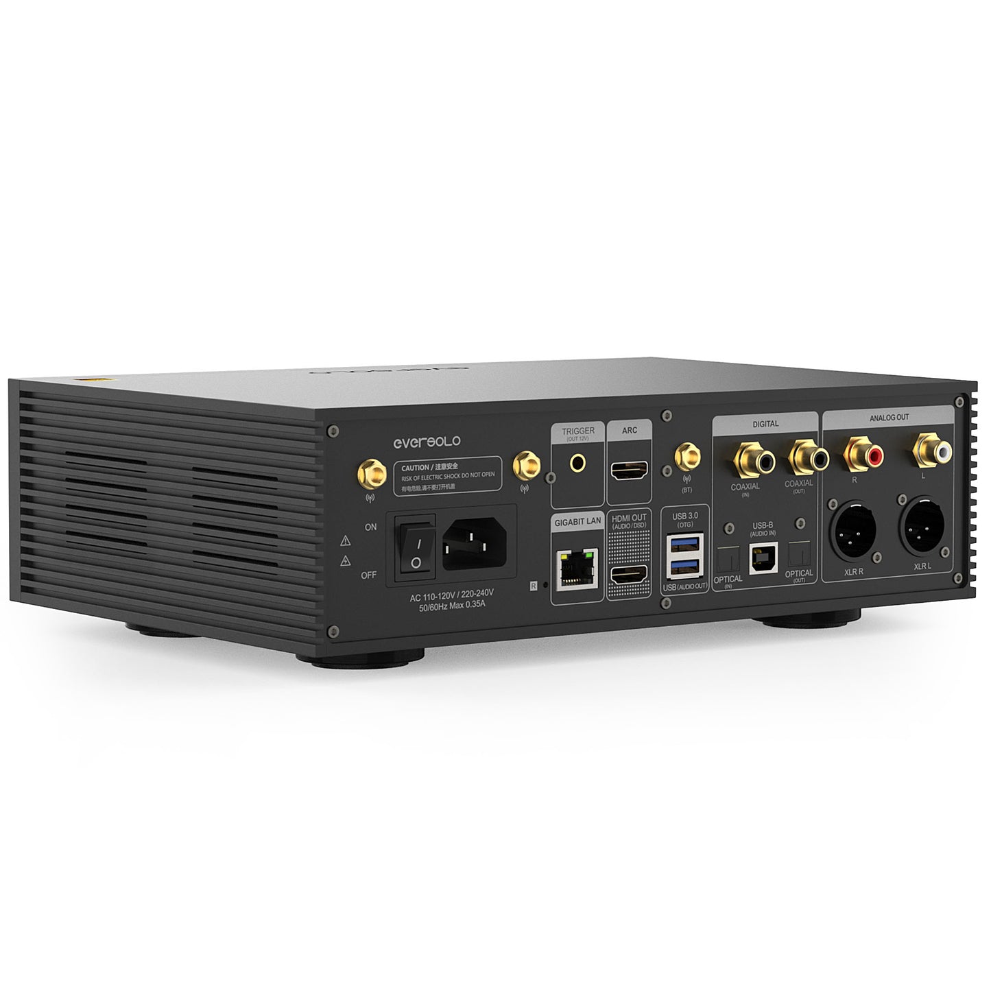 EverSolo DMP-A6 Gen 2 Master Edition Digital Media Player Streamer - schwarz