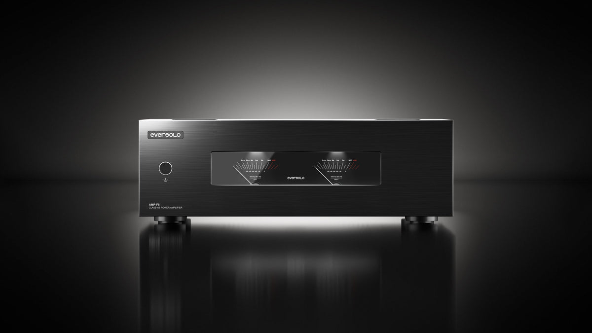 EverSolo AMP-F8 mit VU-Metern
